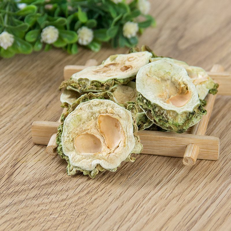 HelloYoung Dried Bitter Gourd Tea Slice Squash Momordica Charantia Herbs tea lose weight Secondary image
