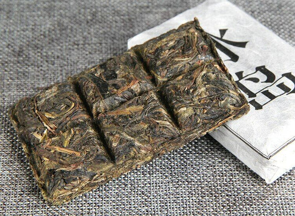 HelloYoung Chinese Yunnan Mini Shen Puer Tea Brick 50g/pc Little Raw Puer Tea