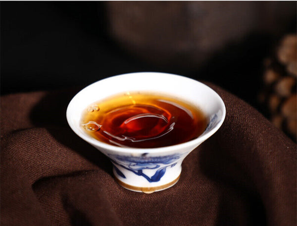 HelloYoung Special Batch 191 Ripe Puer Yunnan Old Comrade Haiwan Shu Puer Tea 400g