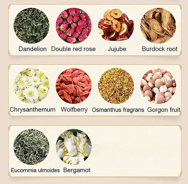 18 Flavors Liver Care Tea - 18 Flavors of Liver Protection Tea Healthy Drinking