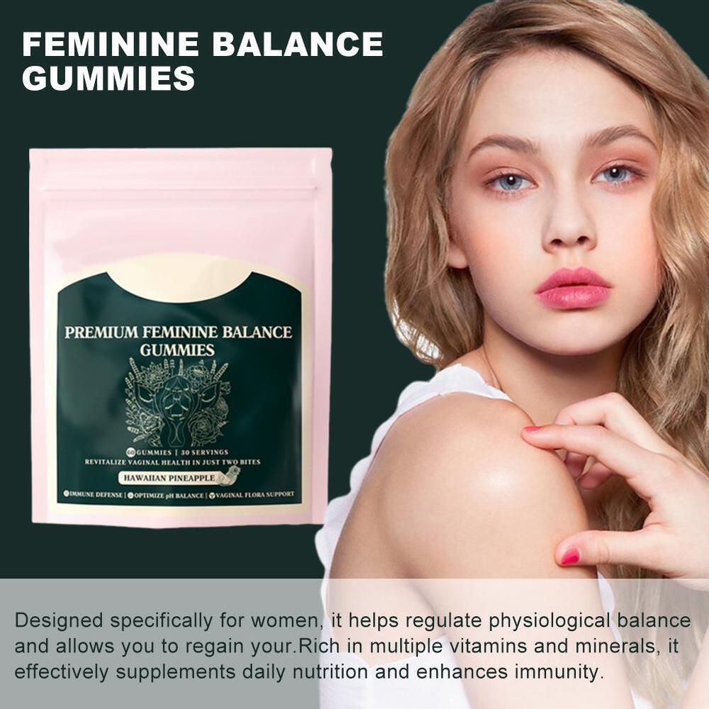 1-3Pack Vital Source Feminine Balance Gummies,Support Women's Health&Wellness/;;