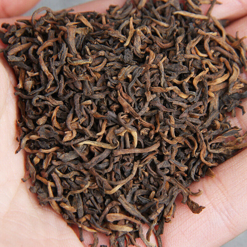 Golden Needle Palace Pu'er Tea Loose Puer Tea Ripe Golden Buds Slimming Tea