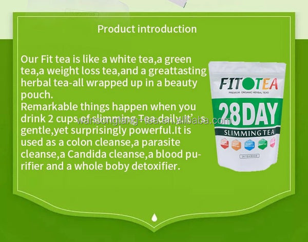 28 Day Flat Tummy Tea Herbal Detox Slimming Weight Loss 3g x 28 Sachets