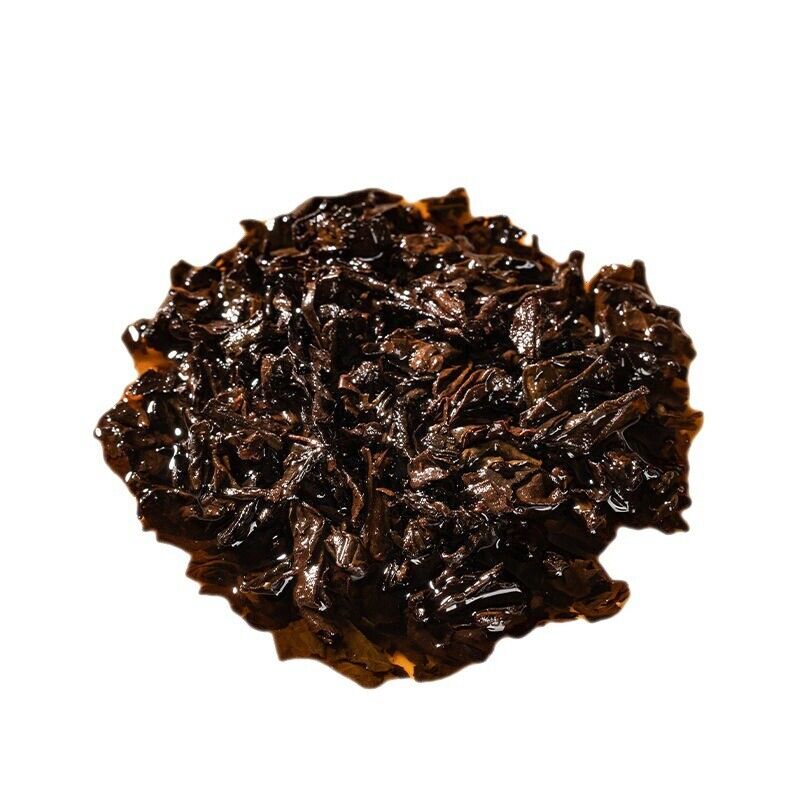 357g Yunnan Pu-erh Ripe Tea Cake Menghai Ancient Tree Cooked Puerh Tea Pu'er Tea Secondary image