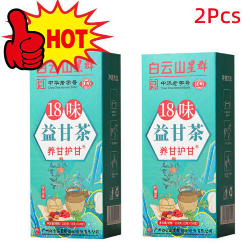 4Box 18 Flavors Liver Care Tea - 18 Flavors of Liver Protection Tea -Hot Sale