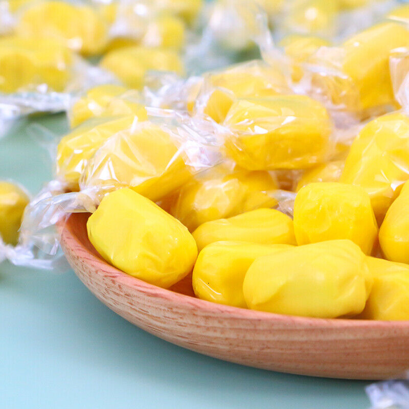 HelloYoung 350g Milk Durian Candy Fruit Soft Toffee Chewy Sweet Sweetmeats Candy Snack Food