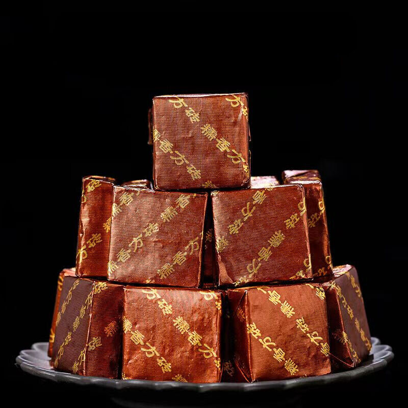 50g Puerh Ripe Tea Glutinous Rice Fragrance Pu-erh Cooked Tea Brick Pu'er Tea Secondary image