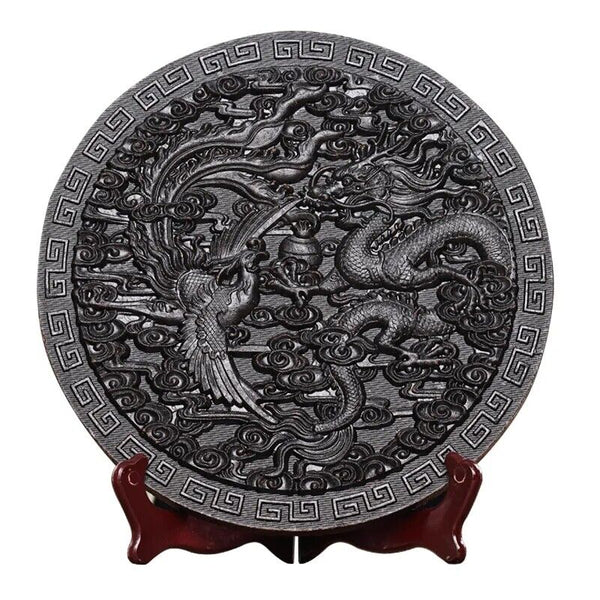 Dragon & Phenix Da Hong Pao Tea Cake Big Red Robe Tea 500g Wuyi Oolong Tea