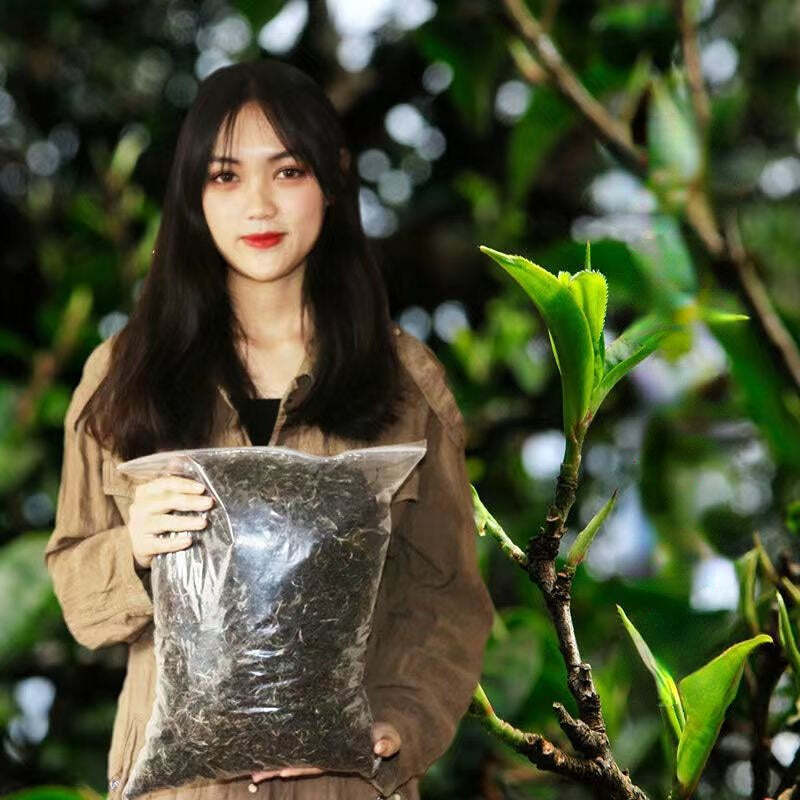 500g Puerh Raw Tea Bulk Ancient Tree Pu-erh Sheng Tea Loose Leaf Pu'er Green Tea Secondary image
