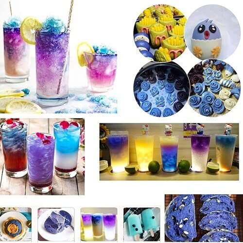 500g Premium Dried Natural Flowers Blue Butterfly Pea Flowers Tea