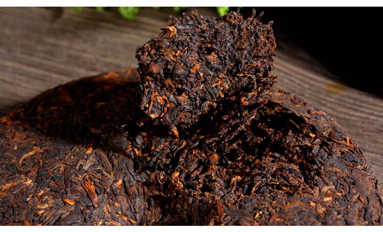 HelloYoung Ripe Pu-erh Heaven Earth Menghai Royal Golden Buds Old Arbor King Tea 357g