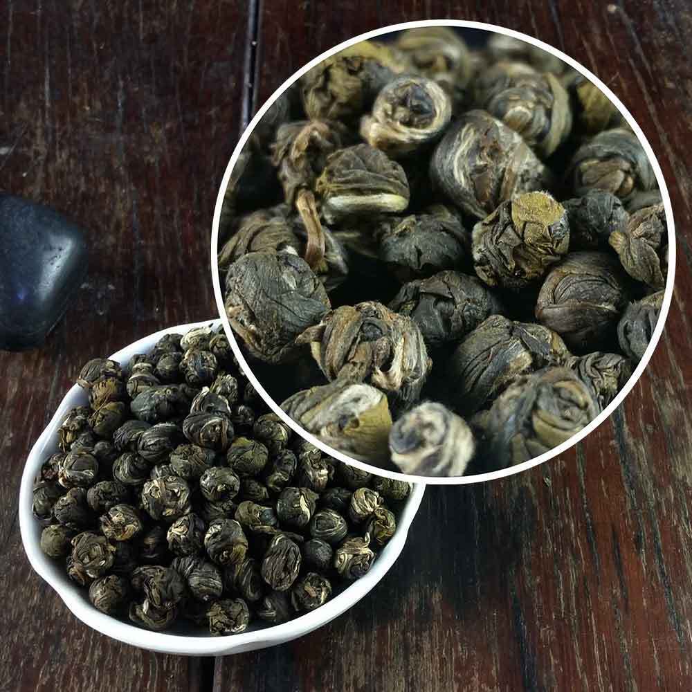 Jasmine Dragon Pearl 100% Natural Jasmine Pearls Fresh Green Tea Main image