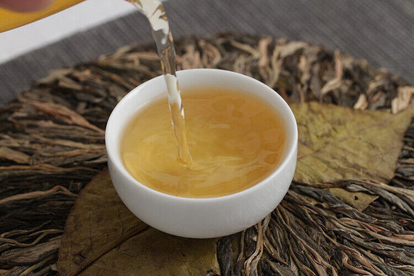 HelloYoung Yongde Big Snow Mt. Bazi Handle Pu'er Raw Puer Tea Cake Pu-erh Tea 400g