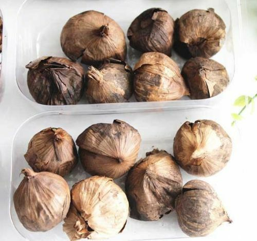 HelloYoung Single Clove Black Garlic 90 Day Fermentation Blood Sugar Balance Food 100g~500g Secondary image