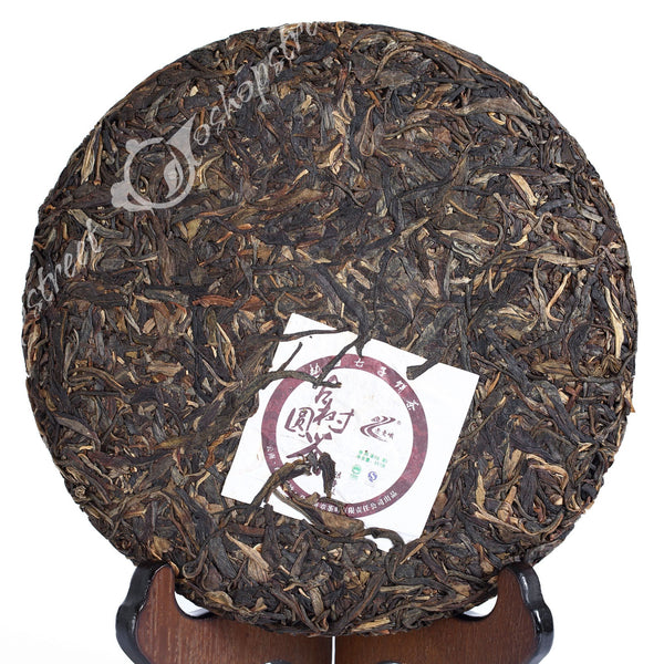 HelloYoung yr 357g Organic Laomane Banzhang Ancient Tree Puer Puerh Pu'er Tea Raw Cake