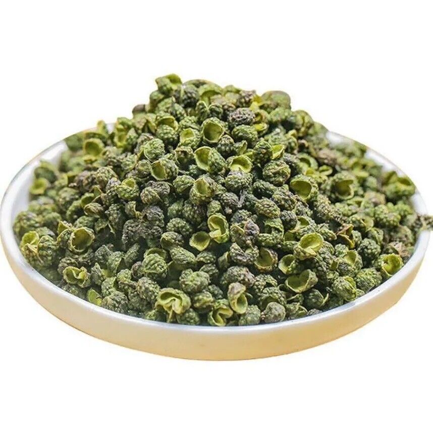 High Quality Dried Sichuan Green Pepper Chinese Prickly Cooking Seasoning 四川青麻花椒 Secondary image