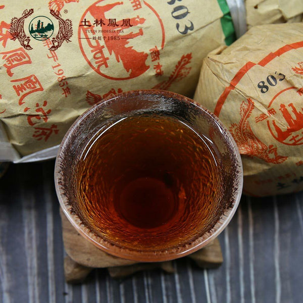 HelloYoung Tulin Shou Puerh Phoenix 803 Yunnan Pu Erh Tuo Cha 100g