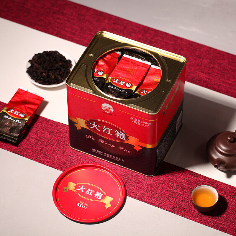 HelloYoung Sea Dyke Brand AT111 Fujian Wuyi Da Hong Pao Big Red Robe Oolong Tea 400g Secondary image