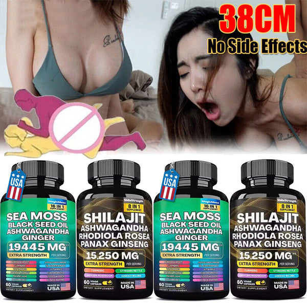 Dynamic Vitality Bundle Sea Moss Multivitamin & Shilajit Power Combo