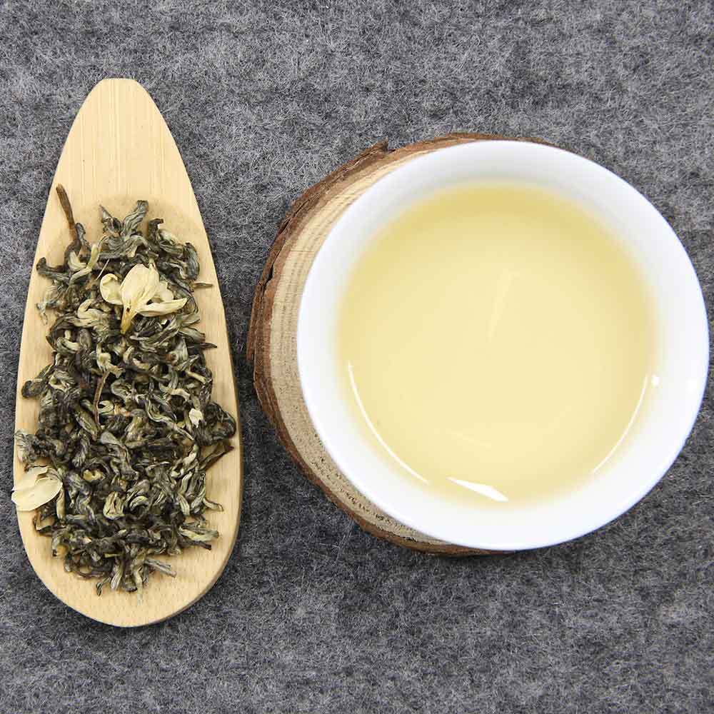 Jasmine Flowers Mix Green Tea Jasmine Scented Flower Tea Organic Loose Leaf Secondary image