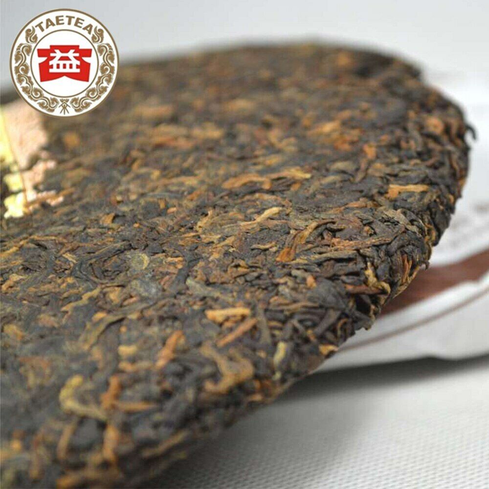 HelloYoung 2016 yr TAETEA 7752 Ripe Puer Tea Cake Batch 1601 Shu Pu-erh Tea 357g/12.59oz