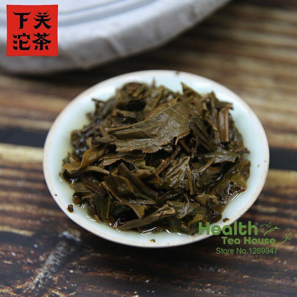 HelloYoung Cake Gao Yuan Chen Sheng Puerh 357g Health Care Top Xiaguan Aged Puer Tea Iron