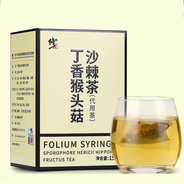 HelloYoung 5g*30 Bags Healthy Herbal Tea Natural Dingxiang Houtougu Shaji Tea Health Care
