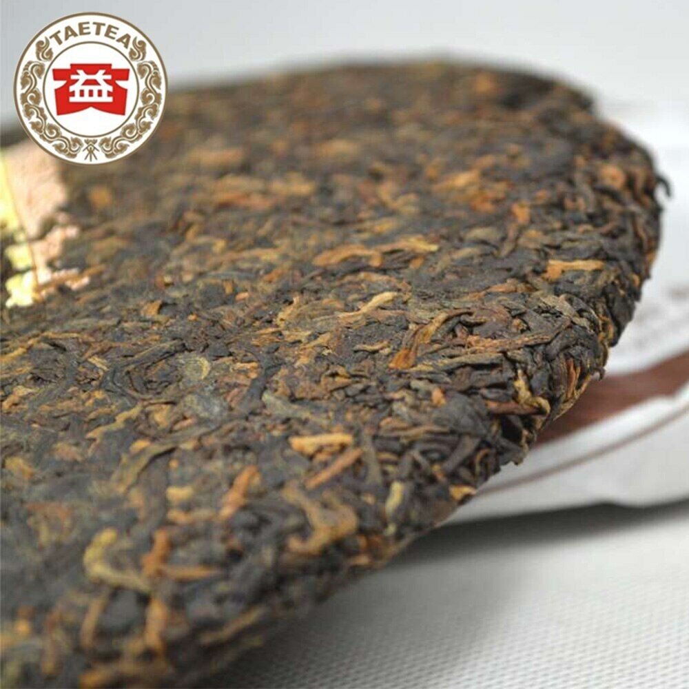 HelloYoung 357g Yunnan Menghai Dayi 7752 1601 Shu Pu Er Pu'er Tea Ripe Puer Tea Cake