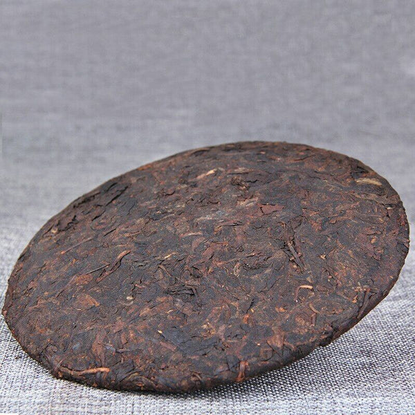 HelloYoung Yiwu Old Tree Shu Puer Qizi Cake 357g Ripe Puerh, and , Sent Randomly