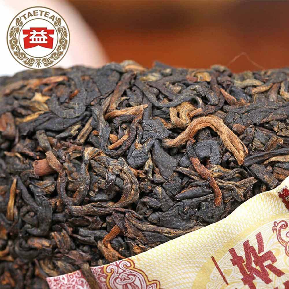 HelloYoung yr TAETEA V93 Puer Shu Tea, Batch 1502 Ripe Pu Er TAETEA Ripe Pu Erh Tea