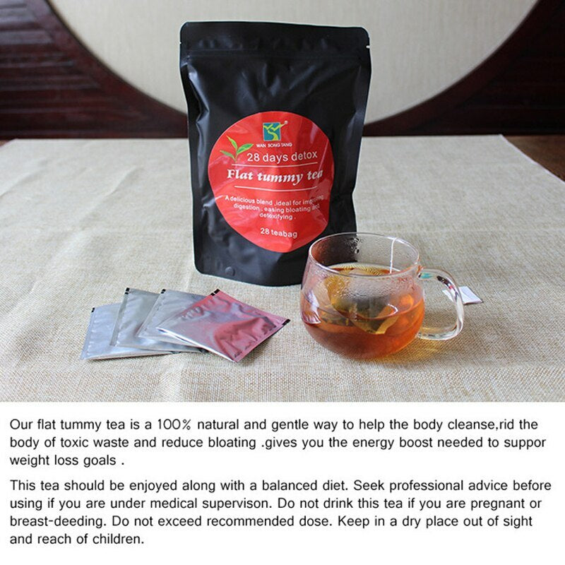 Detox Flat Tummy Tea Fat Burner Slimming Product Weight Loss Detox Slimming Tea
