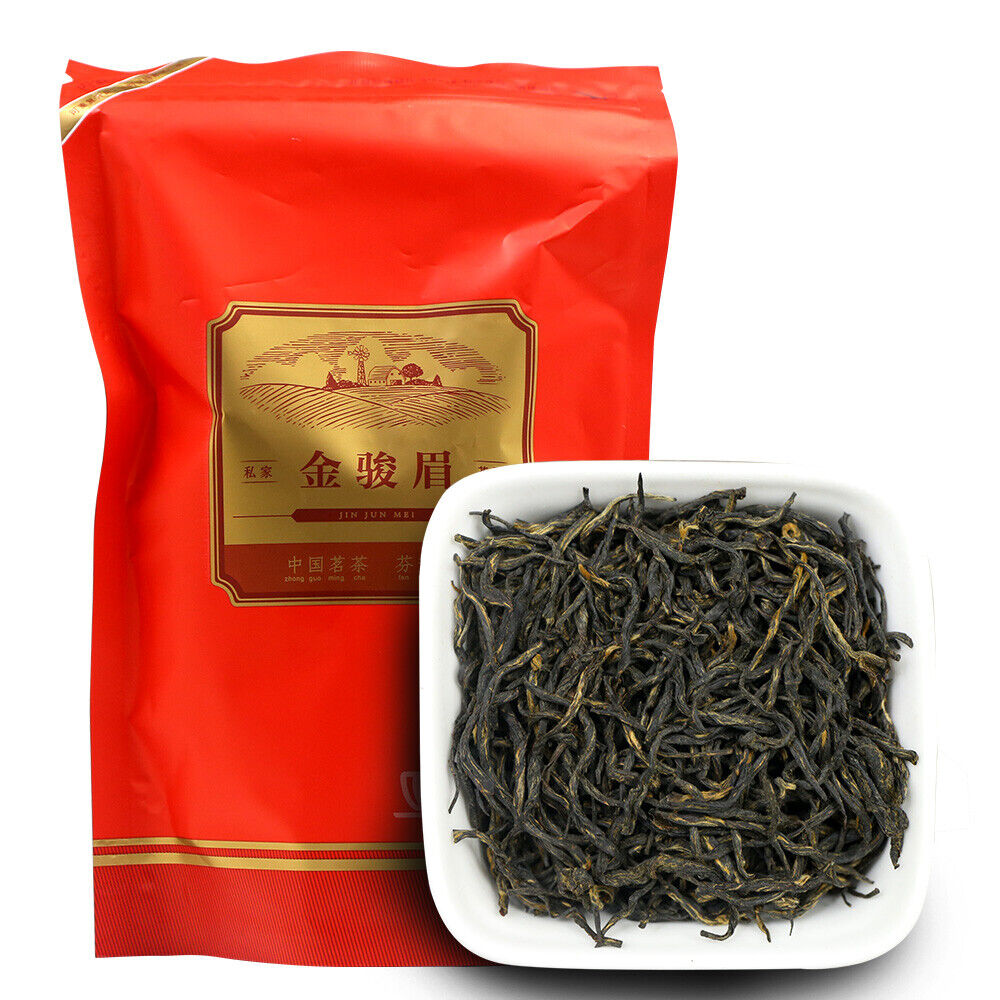 Chinese Black Tea 250g Organic Wuyi Black Tea Jin Jun Mei Golden Eyebrow Junmee