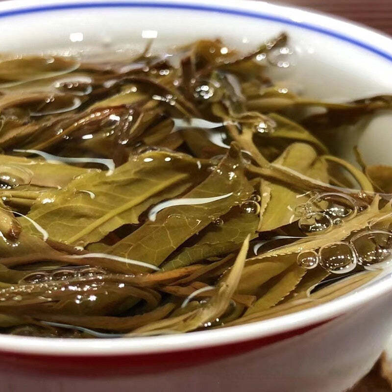 357g Yunnan Pu-erh Shengcha Year Bnnzhang Ancient Tree Raw Puerh Tea Cake