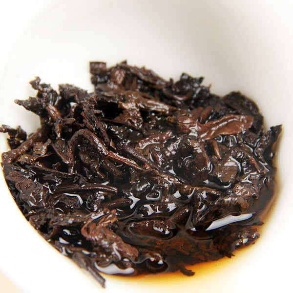 HelloYoung Golden Sail Brick 2852 Ripe Pu er Tea MengHai Charm of Time Shu Puerh 250g