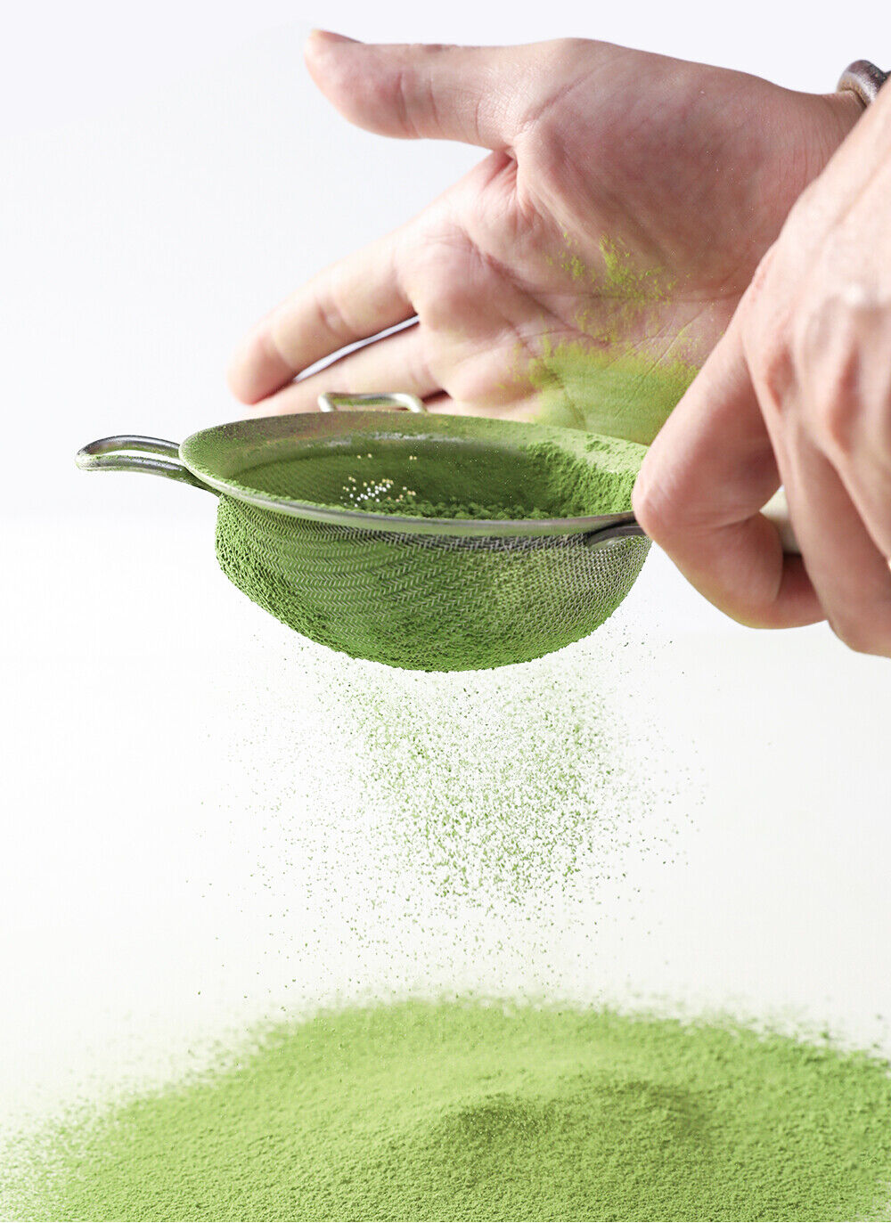 HelloYoung 140g Organic Matcha Green Tea Powder 100% Natural Slimming Tea Secondary image