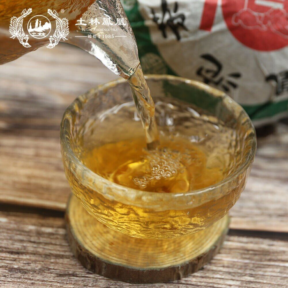 HelloYoung Raw Puerh Tuocha China Cha Healthy 336g High Quality TuLin Phoenix The Puer "Fu"