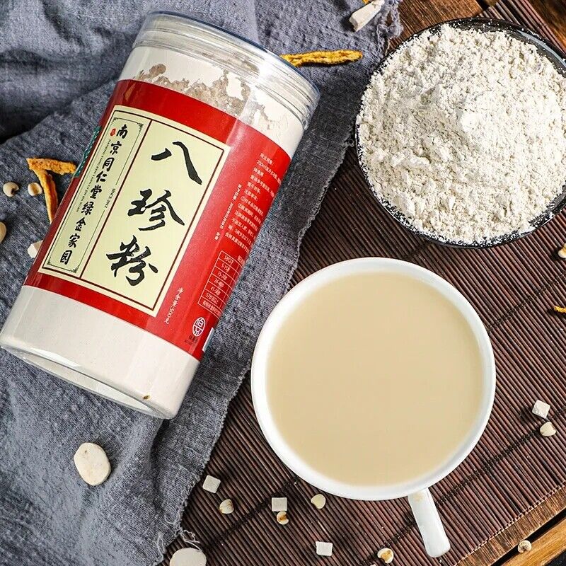 TongRenTang Eight-treasure Powder 同仁堂八珍粉500g/罐 健脾胃祛湿养胃 营养代餐粉 粉质细腻 易冲泡 HOT Main image