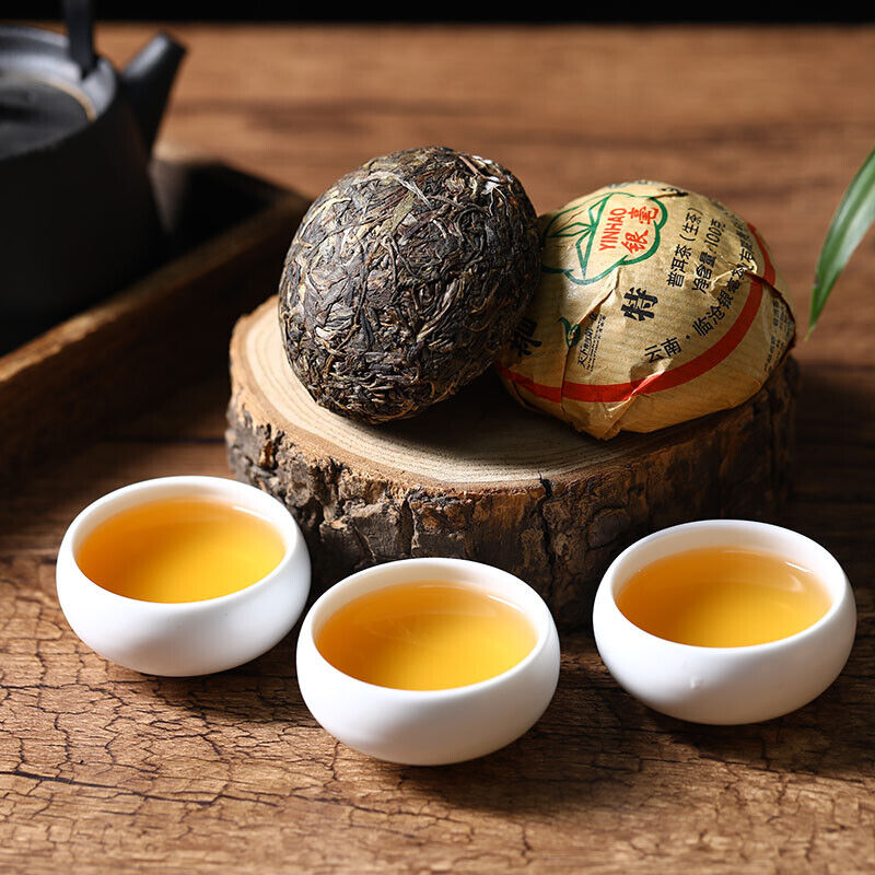 HelloYoung Yunnan Lin Cang Yinhao Puer Tuocha Sheng Pu-erh Tea RAW Bowl Tea Pu Er 500g