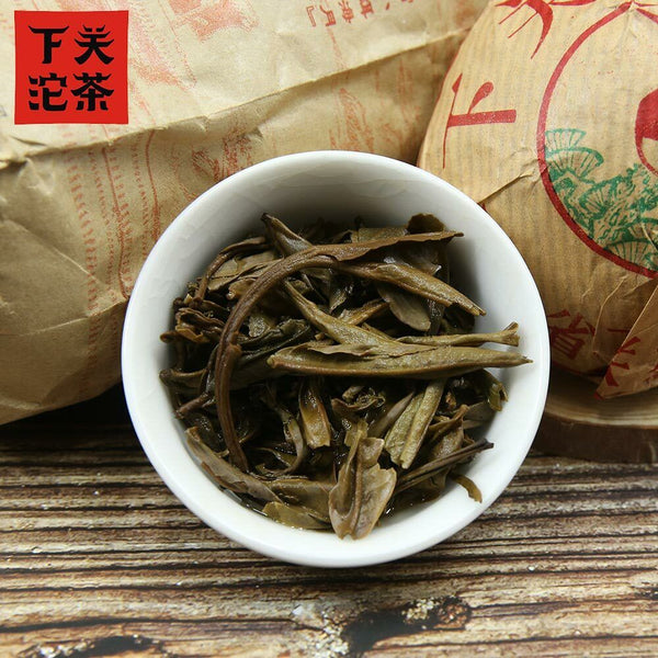 HelloYoung Xiaguan Raw Pu Erh Tea "Da Zhong Tuocha" Aged Pu Erh Tea 100g