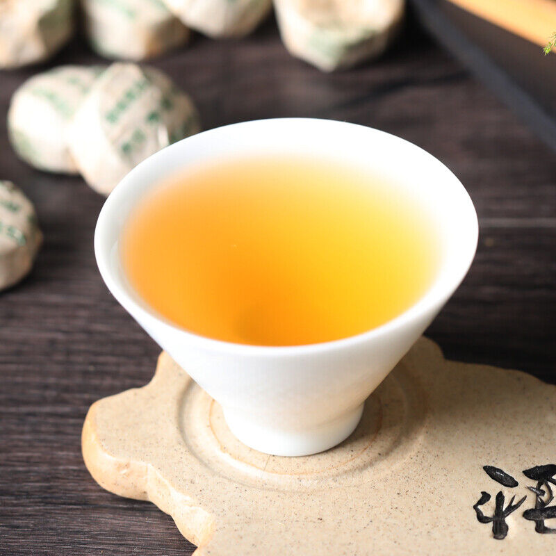 HelloYoung 50 Pcs 10 Different Flavors Puer Tuocha Mini Yunnan Pu-erh Tea Ripe Raw 250g