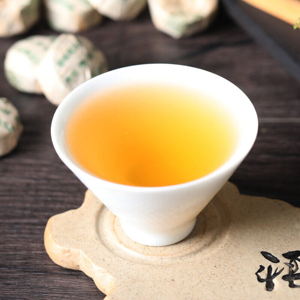 HelloYoung 50 Pcs 10 Different Flavors Puer Tuocha Mini Yunnan Pu-erh Tea Ripe Raw 250g