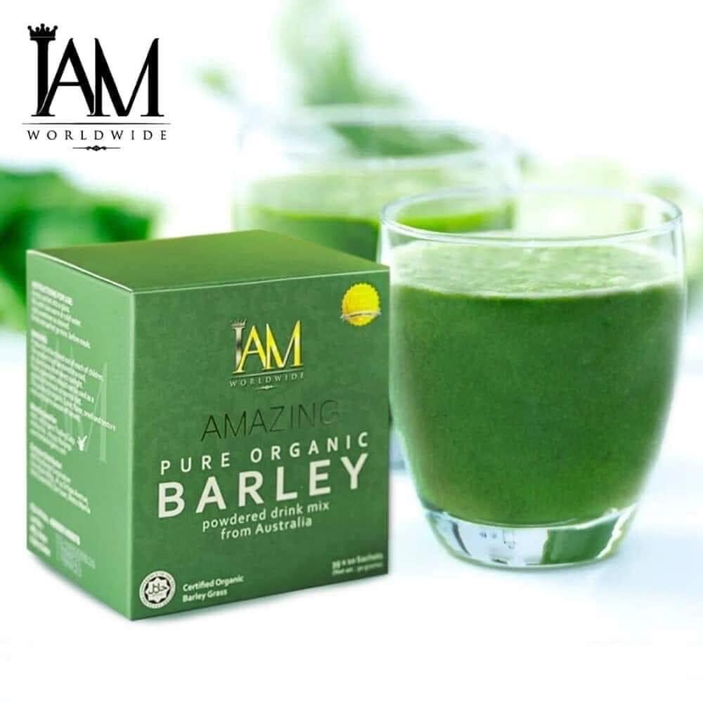 DRINK MIX FROM AUSTRALIA - 1 BOX- PURE ORGANIC BARLEY POWDERED