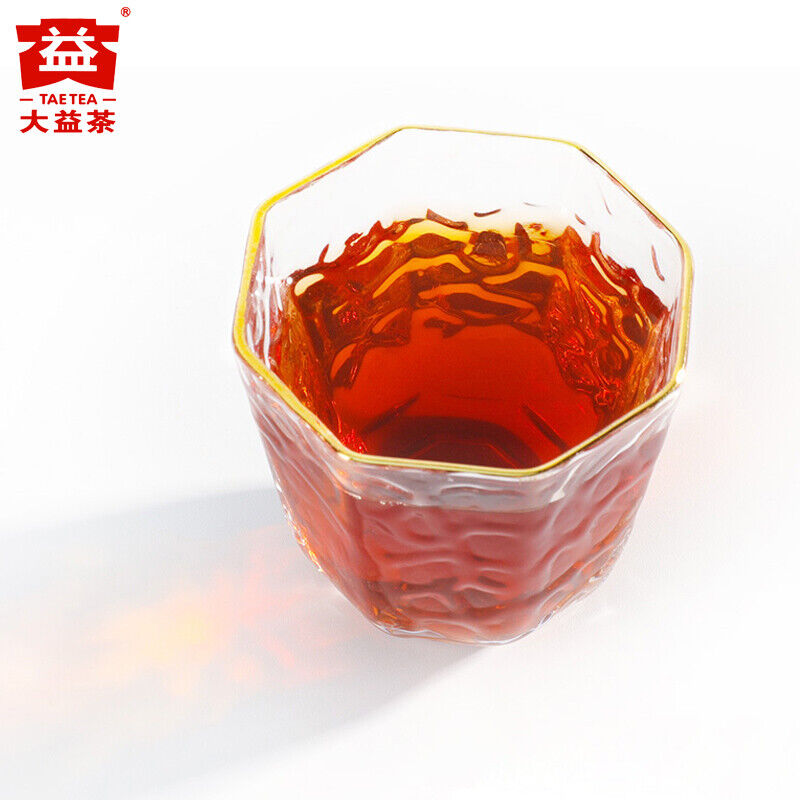HelloYoung Dragon Pole * TAETEA Menghai Dayi Pu-erh Tea Ripe Puer Shu Cake 357g 2101