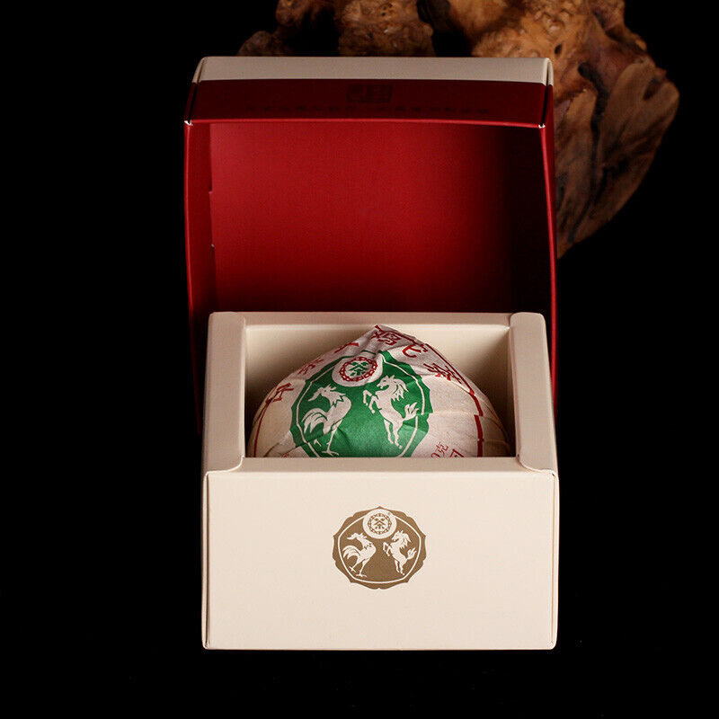 HelloYoung CHINA TEA Golden Rooster Tuo Tea Pu-erh Tea Tuocha 100g Ripe Pu'er Tea