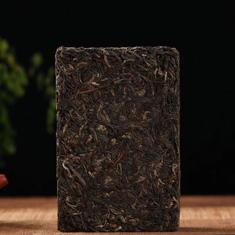 500g Old Puerh Raw Tea Brick Spring Pu-erh Tea Meiziqing Yunnan Pu'er Green Tea