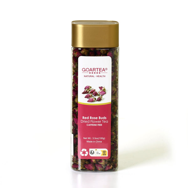 HelloYoung HELLOYOUNG 100g Red Rose Bud Dried Edible Petal Flower Chinese Herbal Tea