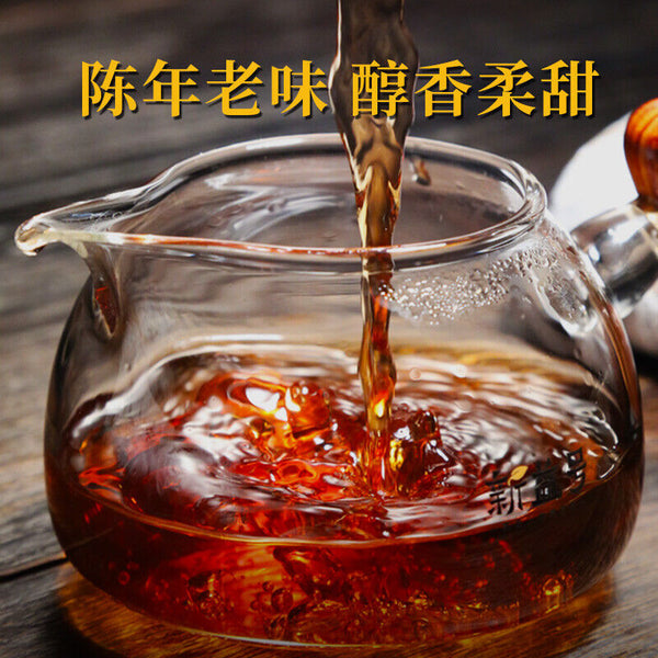 HelloYoung Xin Yi Hao Bulang Mountain 200 Years Old Tree Tuo Cha Pu-erh Tea 500g Ripe