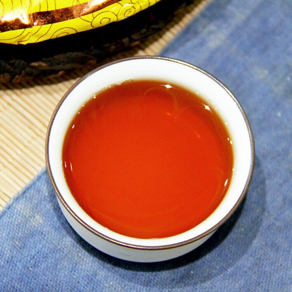 HelloYoung Purerh Cake "Year of Rat" Shu Puer Health Care 357g High Quality Zhong Cha Ripe