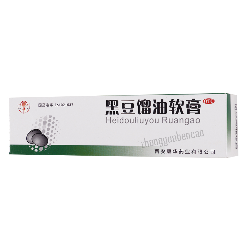 Kanghua Heidouliuyou Ruangao 康华黑豆馏油软膏