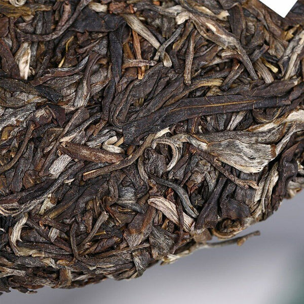 HelloYoung Lao Tong Zhi 9948 Raw Pu-erh Tea Haiwan Old Comrade Shen Puer Tea 357g